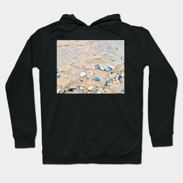 Rock and Pebble Beach Installation Hoodie by Alchemia